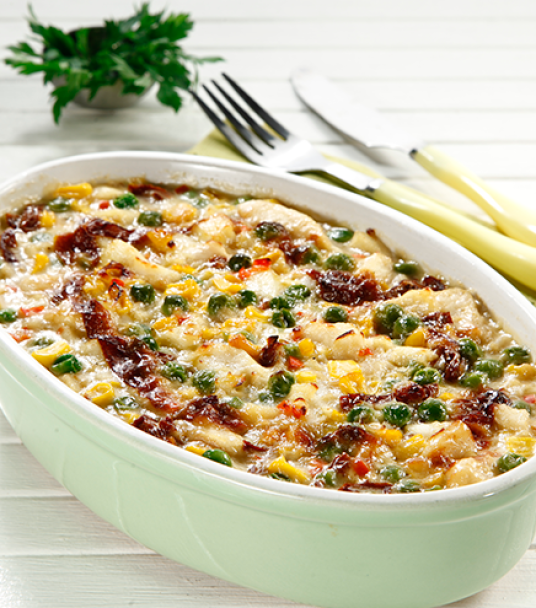 Imagem receita Peixe-espada gratinado