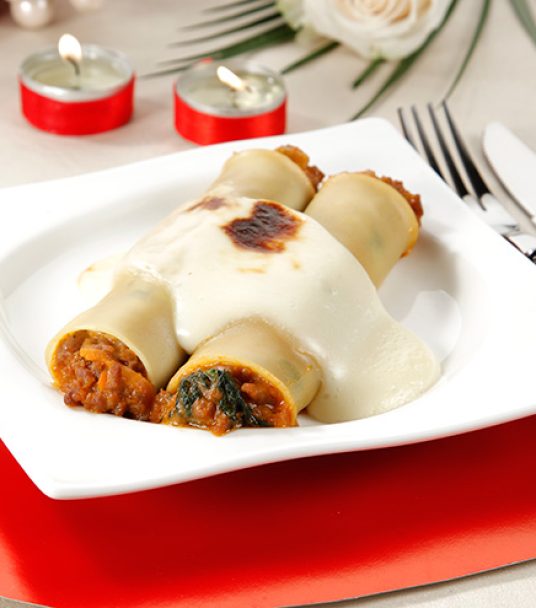 Imagem receita Canelones de carne