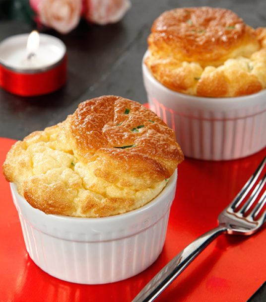 Imagem receita Suflé de pescada com natas