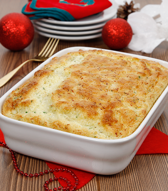 Imagem receita Suflê de bacalhau Sublime