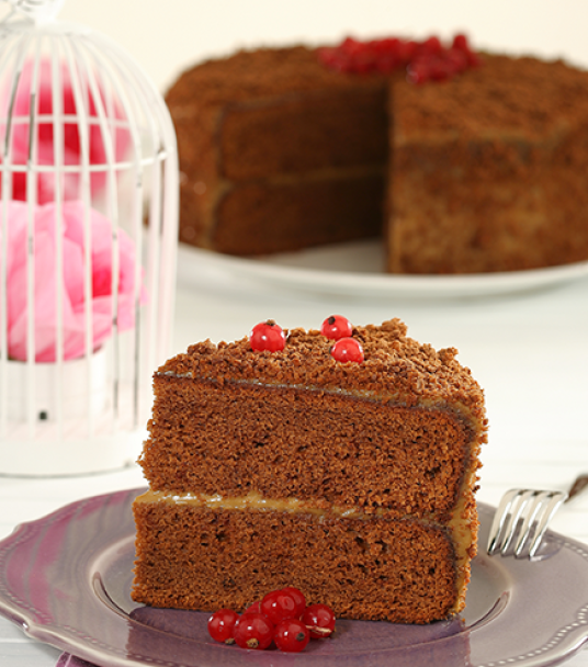 Imagem receita Bolo de chocolate e café