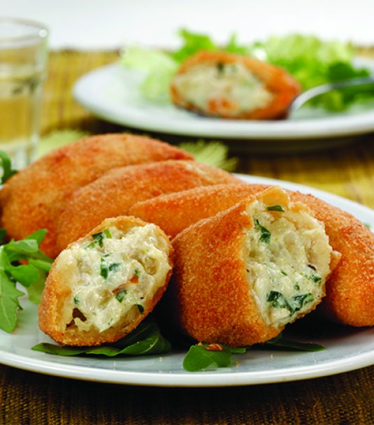 Imagem receita Rissóis de bacalhau