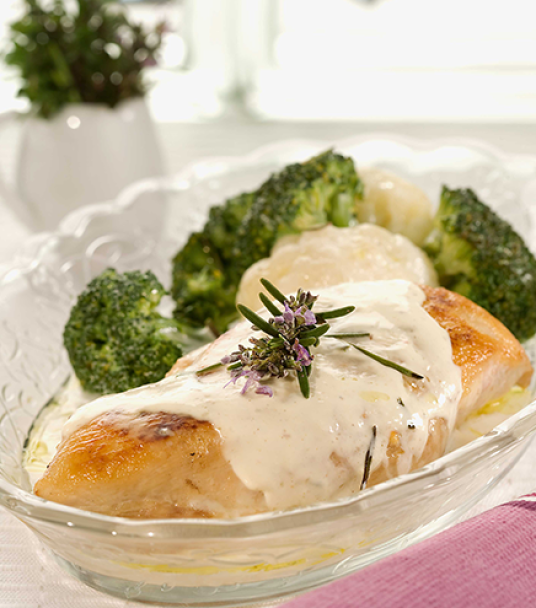 Imagem receita Peito de frango com molho