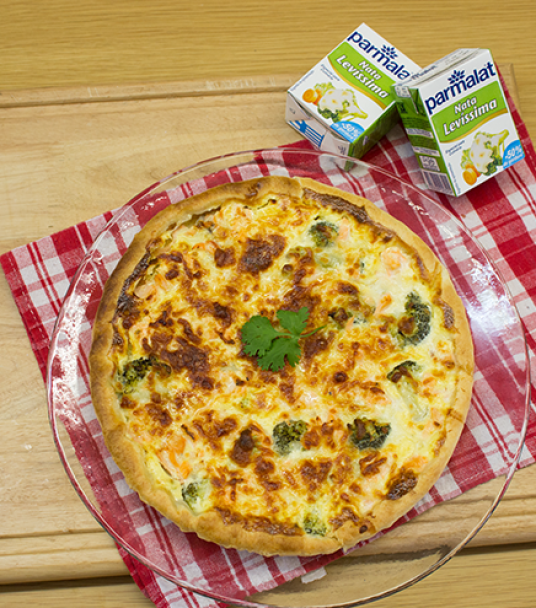 Imagem receita Tarte de Salmão com brócolos