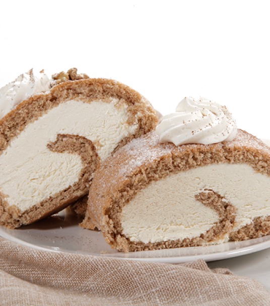 Imagem receita Torta de canela e natas