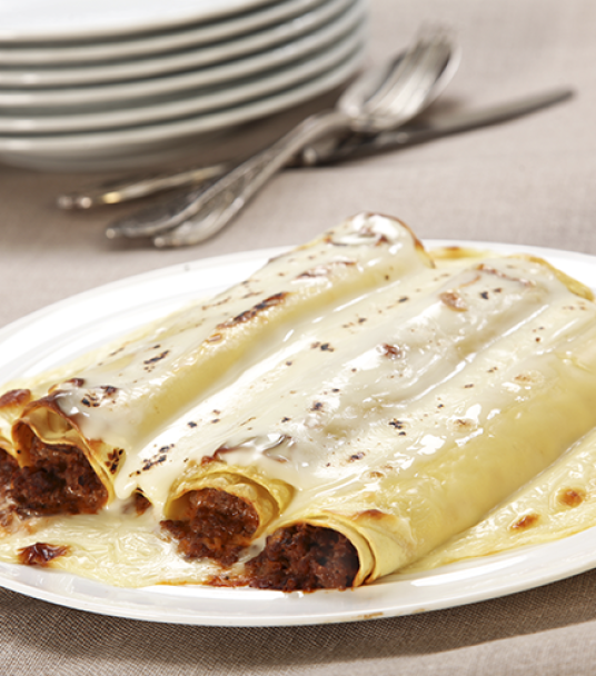 Imagem receita Canelones