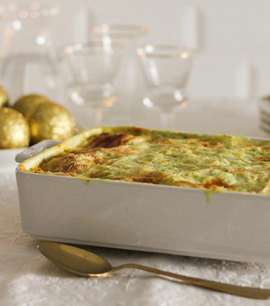 Imagem receita Lasanha de Bacalhau com Béchamel de Coentros by "Lume Brando"