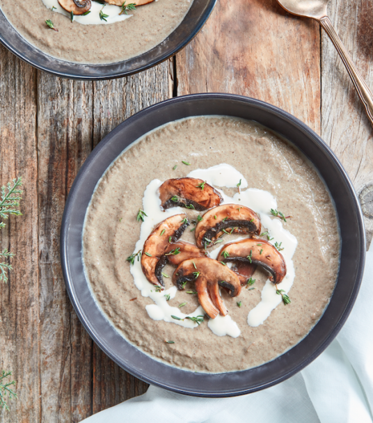 Imagem receita Creme de Cogumelos