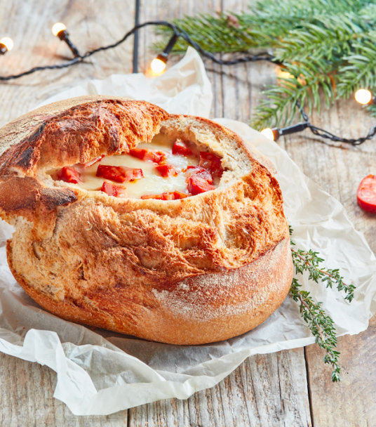 Imagem receita Pão Recheado com Chouriço e Queijo