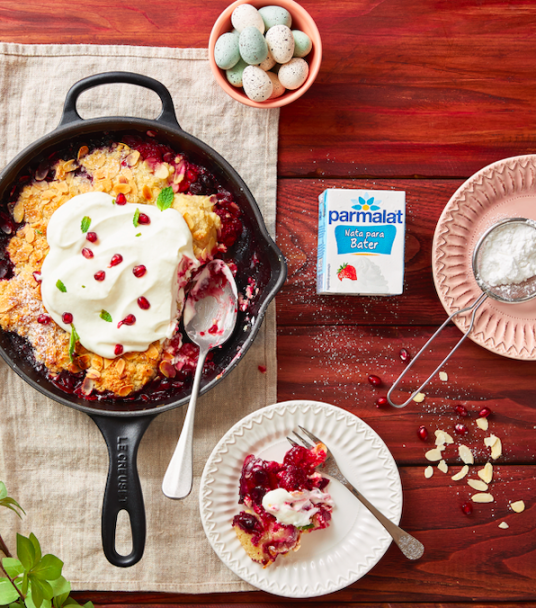 Imagem receita Cobbler de Frutos Vermelhos e Amêndoa