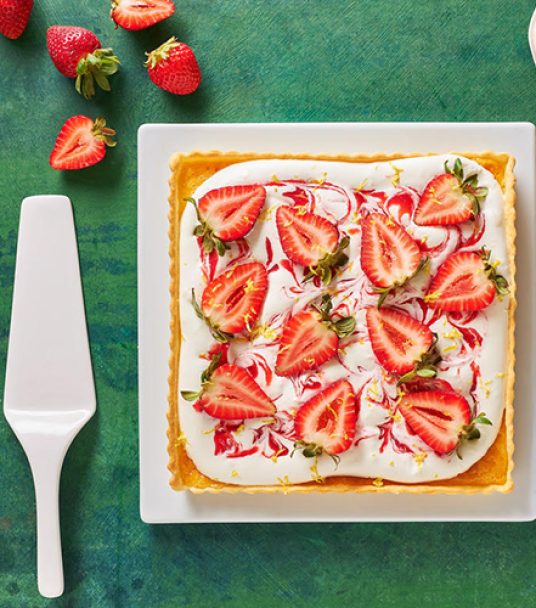 Imagem receita Tarte de Morango e Limão