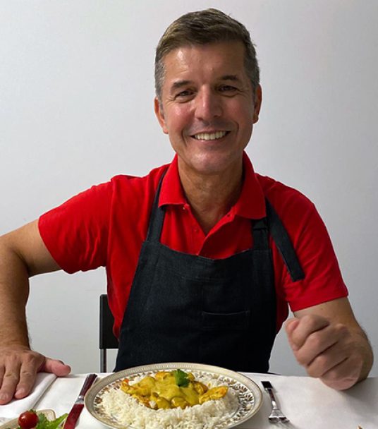 Imagem receita Caril com Camarão por João Baião